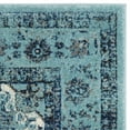 thumbnail image 5 of SAFAVIEH Evoke Teale Traditional Bordered Area Rug, Light Blue, 9' x 9' Square, 5 of 7