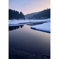 thumbnail image 2 of Vukmanov, Adam 24x32 White Modern Wood Framed Museum Art Print Titled - Elbe Reservoir, 2 of 4