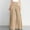 Khaki, variant on Baqcunre Women's Solid High-Waisted Slim Pleated Pants with Pockets Relaxed Size S-5XL,Womens Fashion Wide Leg Pants Woman Flare Pants for Women Women's Pants Gold