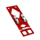 thumbnail image 4 of Accesorios para circular cuadrada con riel guía Fácil de usar, compacto, rápido Cortes fáciles Herramienta resistente para trabajar la madera rojo, 4 of 9