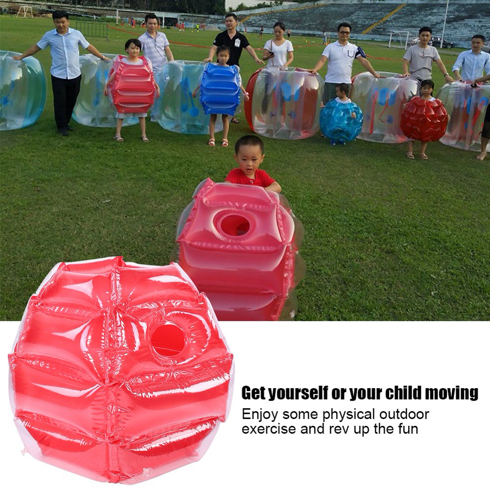 OTVIAP Inflatable Bumper Bubble Balls, Wearable PVC Funny Bounce Body