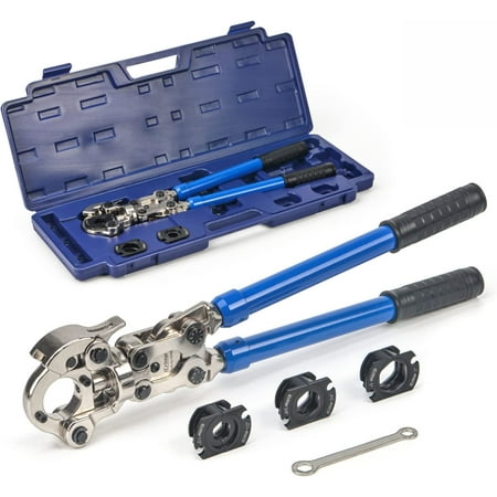 

IWS-1632AF Copper Tube fittings Crimping tool with 1/2 3/4 and 1-inch Jaw for ProPress copper fitting-manufactured by IWISS
