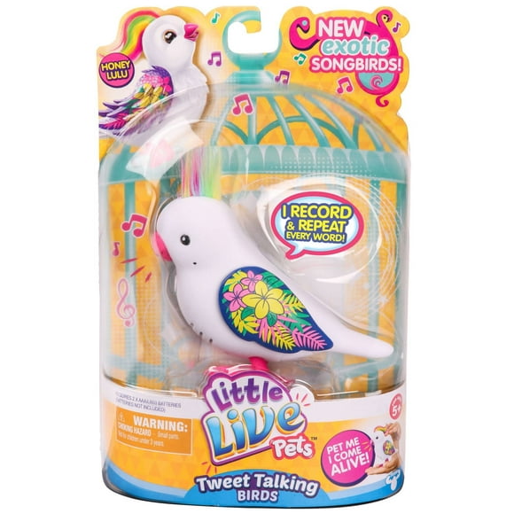 Little Live Pets Honey Lulu Tweet Talking Bird Pet Doll