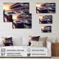 thumbnail image 4 of Designart Stock Car Pit Stop V Canvas Wall Art, 4 of 5