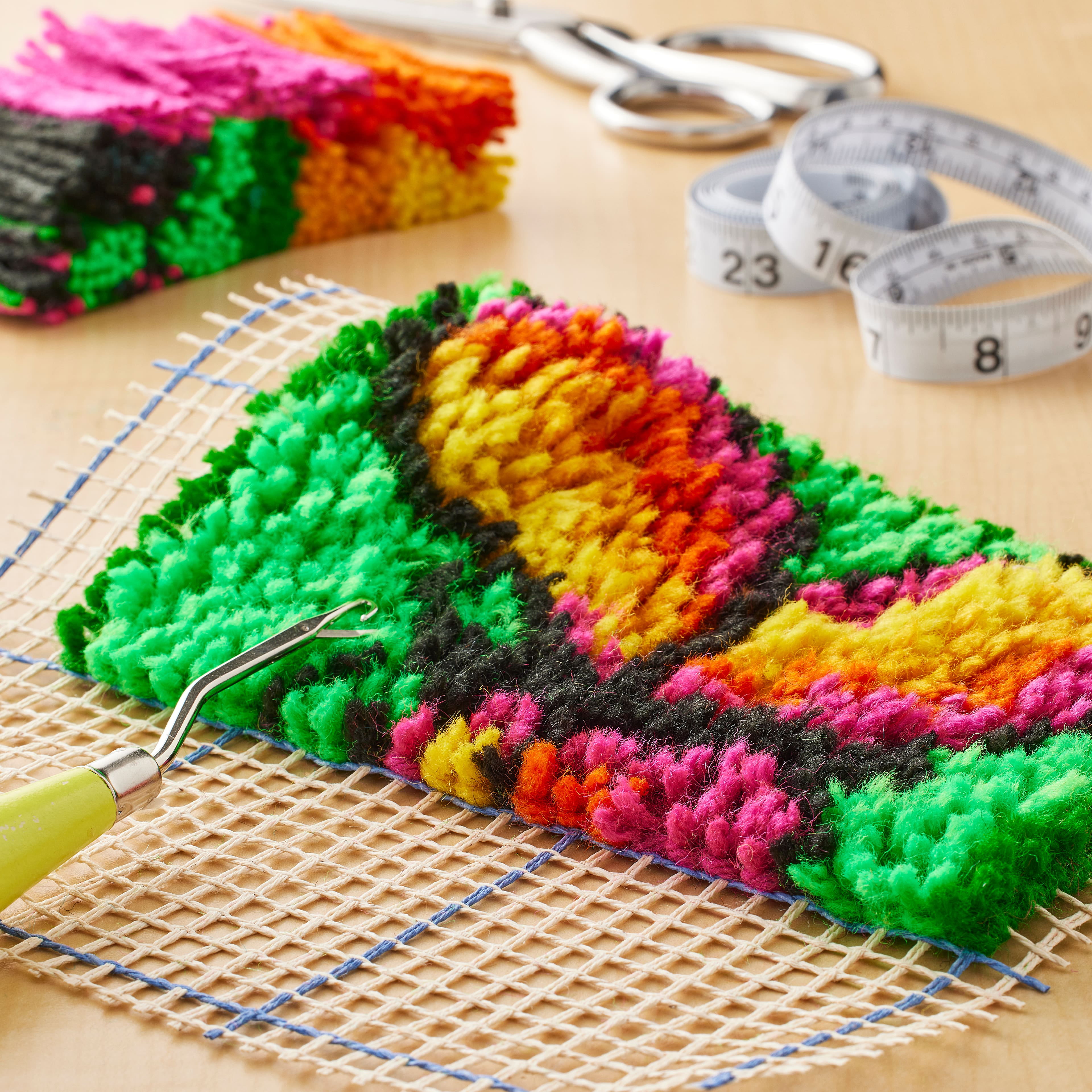 Wild Tiger Latch Hook Making Kit For Kids – Latch Hook Crafts