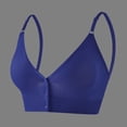 thumbnail image 2 of Kilaqueen Women's Seamless Front-Closure Nursing Bra, Wireless Maternity Bra with Removable Pads & Waffle Knit Texture, 2 of 5