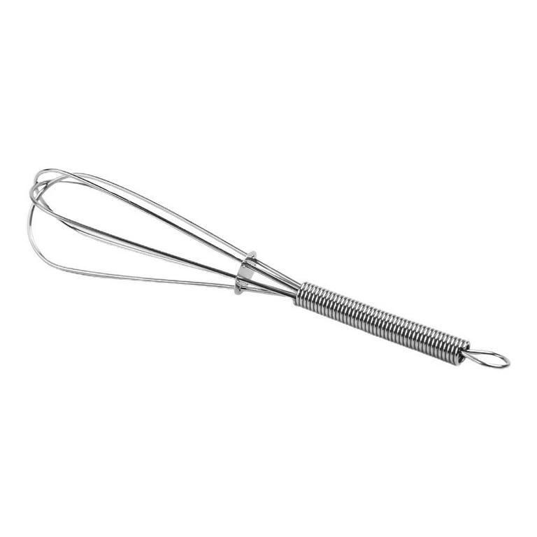 Mini Small Stainless Steel Wire Whisk Whip Mix Stir Beat Manual Egg Beater  