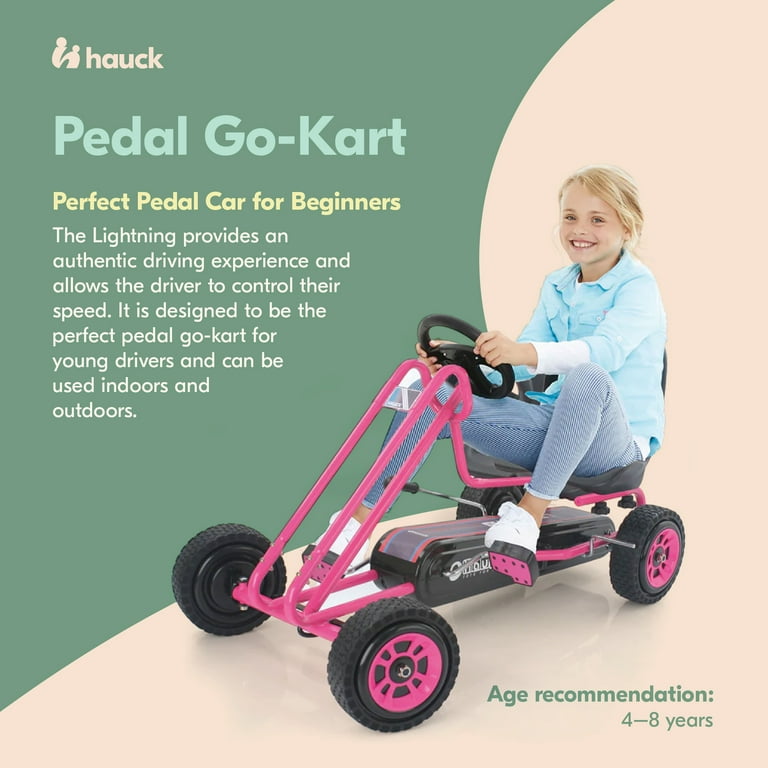 ペダルカーHauc Lightning Pedal Go-Kart ドイツ車？ Amazon.com: hauck Lightning Ride On Pedal Go Kart Toy with