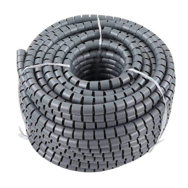 Flexible Hose Wrap,Spiral Cable Wrap PE Cord Wrap Sleeve Cable Sleeve Convenient Use
