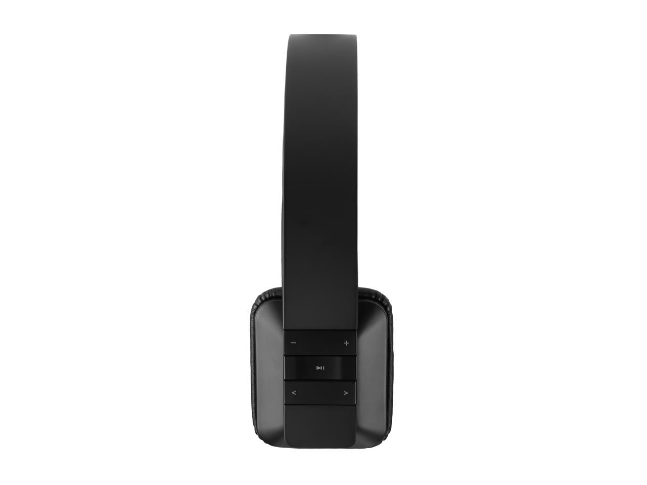 Aluratek Bluetooth Noise-Canceling Over-Ear Headphones, Black, ABH04FB