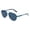 Blue, variant on DG 2288 Metal Unisex Aviator Polarized Sunglasses Matte Black 59mm Adult