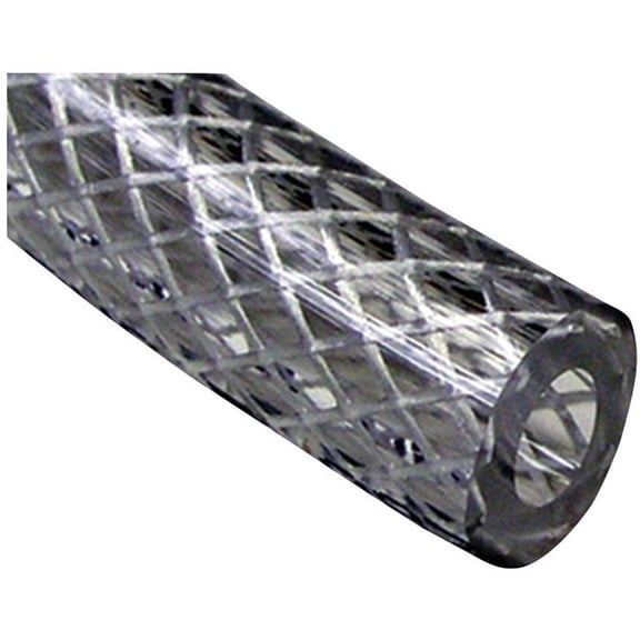 Mueller BR058038100B Braided PVC Tubing, 3/8" x 5/8"