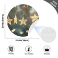 thumbnail image 4 of Ryvnso Shiney Star Round Plate Mats Dining Table Placemat 1 Piece for Holiday Decoration, 4 of 7