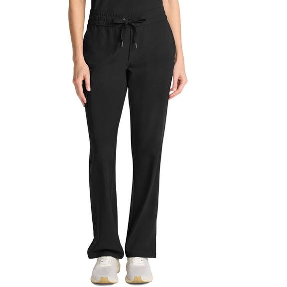 Healing Hands Scrubs for Women Medical Pant Drawstring Straight Leg Bottoms HH153P, M Petite, Black
