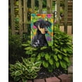 thumbnail image 2 of Carolines Treasures SC9457-FLAG-PARENT Doberman Easter Eggtravaganza Flag  multicolor, 2 of 2