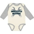 thumbnail image 3 of Inktastic Daddys Little Mechanic Baby Boy Boys Long Sleeve Baby Bodysuit, 3 of 5