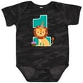 thumbnail image 3 of Inktastic First Birthday Boy Lion 1 Year Old Boys or Girls Baby Bodysuit, 3 of 5