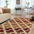 thumbnail image 6 of Superior Bohemian Trellis Indoor Area Rug, 5'x8', Gold, 6 of 7