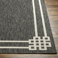 thumbnail image 4 of Mark&Day Outdoor Rugs, 2x3 Davinia Modern Indoor/Outdoor Black/Ivory Area Rug, Non Shedding Black Ivory Carpet for Patio, Porch, Deck, Bedroom, Living Room or Kitchen (2' x 3'), 4 of 4