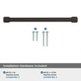 thumbnail image 5 of Amerock Faircrest 8-13/16 inch (224mm) Center-to-Center Oil-Rubbed Bronze Cabinet Pull, 5 of 7