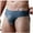 Gray, variant on zbxnLI Men's Bikini Underwear Low Waist Breathable Quick Dry Briefs Solid Color Soft Stretch Underpants for Men