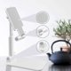 thumbnail image 1 of Soporte para teléfono móvil XianweiShao ángulo con almohadilla de silicona totalmente plegable compatible con todos los teléfonos móviles blanco 1 pieza, 1 of 4