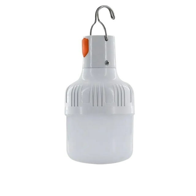 From Xiao Bei strict selection 1 bombilla LED recargable por USB for exteriores, 60 W, luz de emergencia, for acampar, pescar, tiendas de campaña portátiles, linterna, luz nocturna.