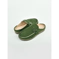 thumbnail image 6 of Crocowalk Women's Slider Buckle Sandals Clogs Slip on Flat Shoes Summer Outdoor, 6 of 8