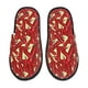 thumbnail image 1 of Fotbe Fire Extinguisher Pantuflas Peludas para Mujer con Estampado, Zapatillas de Peluche, Zapatos de Invierno para Casa, Uso Interior y Exterior-Medium, 1 of 8