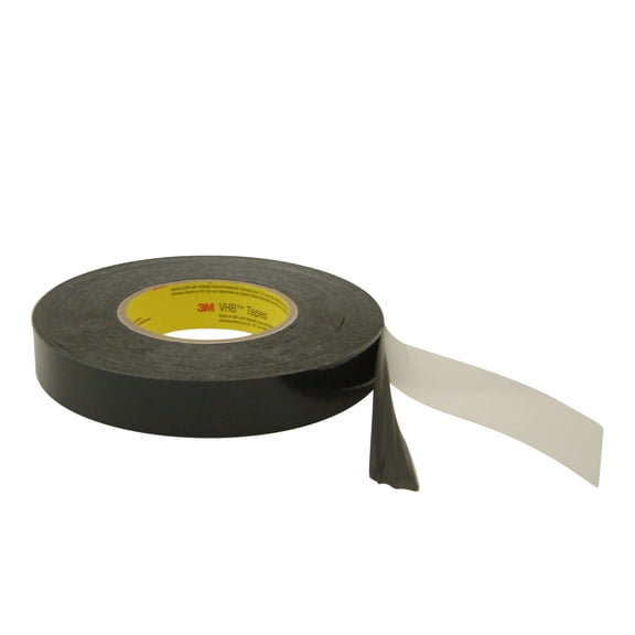 3M VHB Tape [6 mil / black] (5906): 1 in. x 72 yds. (Black)