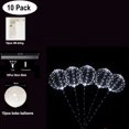 thumbnail image 3 of 10 piezas de luces LED de cadena para árbol de Navidad, globos Bobo transparentes y brillantes, luces de hadas para el hogar, decoraciones para fiestas de cumpleaños y bodas, 3 of 5