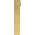 thumbnail image 4 of 3"W x 6"D x 18"H Thin Sheridan Rough Cedar Woodgrain TimberThane Corbel, Primed Tan, 4 of 6