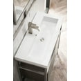 thumbnail image 6 of James Martin Vanities C105-V31.5-Bnk-Sc-Wg Boston 32" Free Standing Single Stainless Steel, 6 of 7