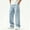 Light Blue, variant on Teen Boys Cargo Jeans, School Casual Straight Leg Relaxed Fit Denim Pants with Pockets Light Blue Size 15-16T