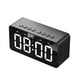 thumbnail image 2 of Altavoces Bluetooth Inalámbrico Llevó el Reloj Espejo Wtih Pantalla 5.0 Inalámbrico Bluetooth Audio Reloj de Alarma Tres Tarjeta de Llamada de Brillo, Construido en la Batería de Litio Reloj de Alarma, 2 of 7