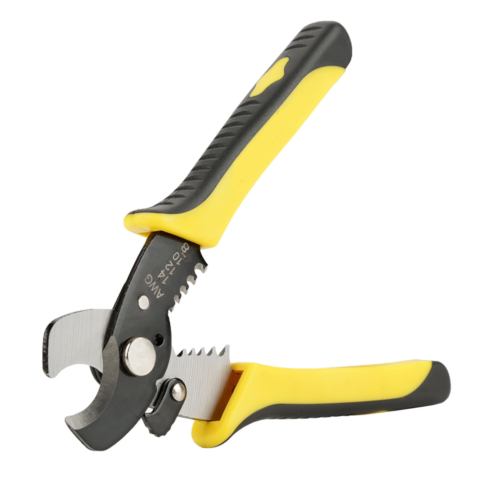 Pince à Dénuder Fil électrique 2 En 1 SK5 Lame Acier Coque ABS Jaune