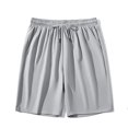 thumbnail image 2 of FRSASU Athletic Basketball Mens Beach Shorts with Zipper Pockets - Lightweight Breathable Gym Workout Running Shorts for Men Gray, 2 of 7