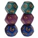 thumbnail image 1 of Dados de Astrología Sunnimix 6 Piezas D12 12 Lados acrílico, 1 of 8