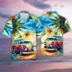 thumbnail image 3 of Camisas con estampado 3D de palmeras para hombres y mujeres, camisas hawaianas de moda, camisas casuales de playa de manga corta, blusa de un solo pecho, ropa femenina, 3 of 4