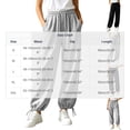 thumbnail image 3 of CQONEPT Womens Sweatpants High Waist Lounge Casual Joggers Drawstring Cuffs Athletic Lounge Pants Workout Casual Trousers with Pockets, 3 of 6