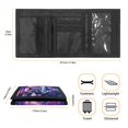 thumbnail image 6 of Chririnla Polyester Fabric Toddlers Wallets with Waterproof Slim Money Organizer for Outdoor, Butterfly Wolf Pattern Children's Wallet, 6 of 6
