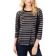 thumbnail image 1 of Blusa de rayas Michael Kors para mujer gris grande, 1 of 1