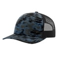 thumbnail image 1 of Gorro RICHARDSON de sarga con espalda de malla Trucker Snapback Neptune CAMO, 1 of 1