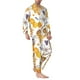 thumbnail image 2 of Balery Honey Bee Set Pijama para Hombre de Dos Piezas con Manga Larga, Conjunto de Dormir y Descanso Suave con Bolsillos-Large, 2 of 7