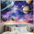 thumbnail image 2 of Patifu Planets Sky Stars Tapestry Wall Hanging Unique Style for Home Decor Art Living Room Bedroom Apartment Dorm 40x30inch, 2 of 6