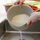 thumbnail image 5 of Gris 26*14cm - Colador de Arroz y Colador de Cocina - Colar Arroz, Quinua y Granos Pequeños - Remojar, Lavar y Escurrir Verduras y Frutas JM, 5 of 5