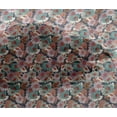 thumbnail image 4 of oneOone Viscose Chiffon Navy Blue Fabric Florals Fabric For Sewing Printed Craft Fabric By The Yard 42 Inch Wide-RNG, 4 of 4