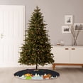thumbnail image 6 of Sikiie Merry Christmas Elk Nativity Christmas Tree Skirt, Jesus Christian Winter Holiday Tree Mat Decoration(30-48IN)30", 6 of 6