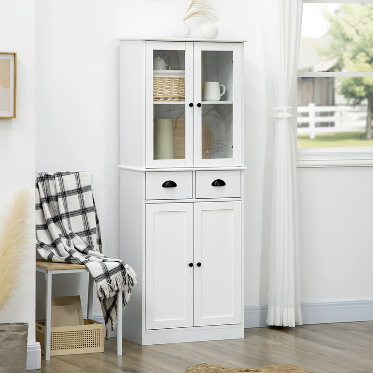 Homcom cheap pantry cabinet