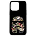 thumbnail image 1 of Funda STAR WARS para iPhone 15 Pro Max con diseño floral de Stormtrooper, 1 of 3